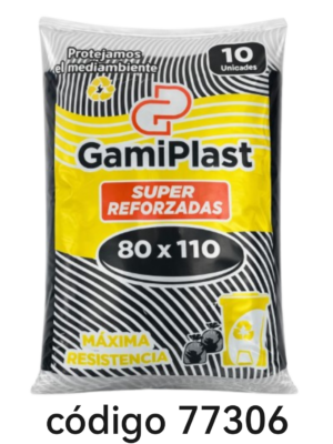 BOLSA CONSORCIO REFORZADAS Nº80X110  25X10U